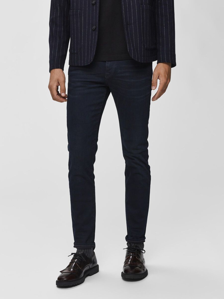 Selected 6155 - SUPER STRETCH DONKERBLAUW SLIM FIT JEANS, Blue Black Denim, highres - 16069648_BlueBlackDenim_003.jpg