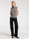 Selected GLITTER SLEEVELESS TOP, Grey, highres - 16094972_Grey_008.jpg