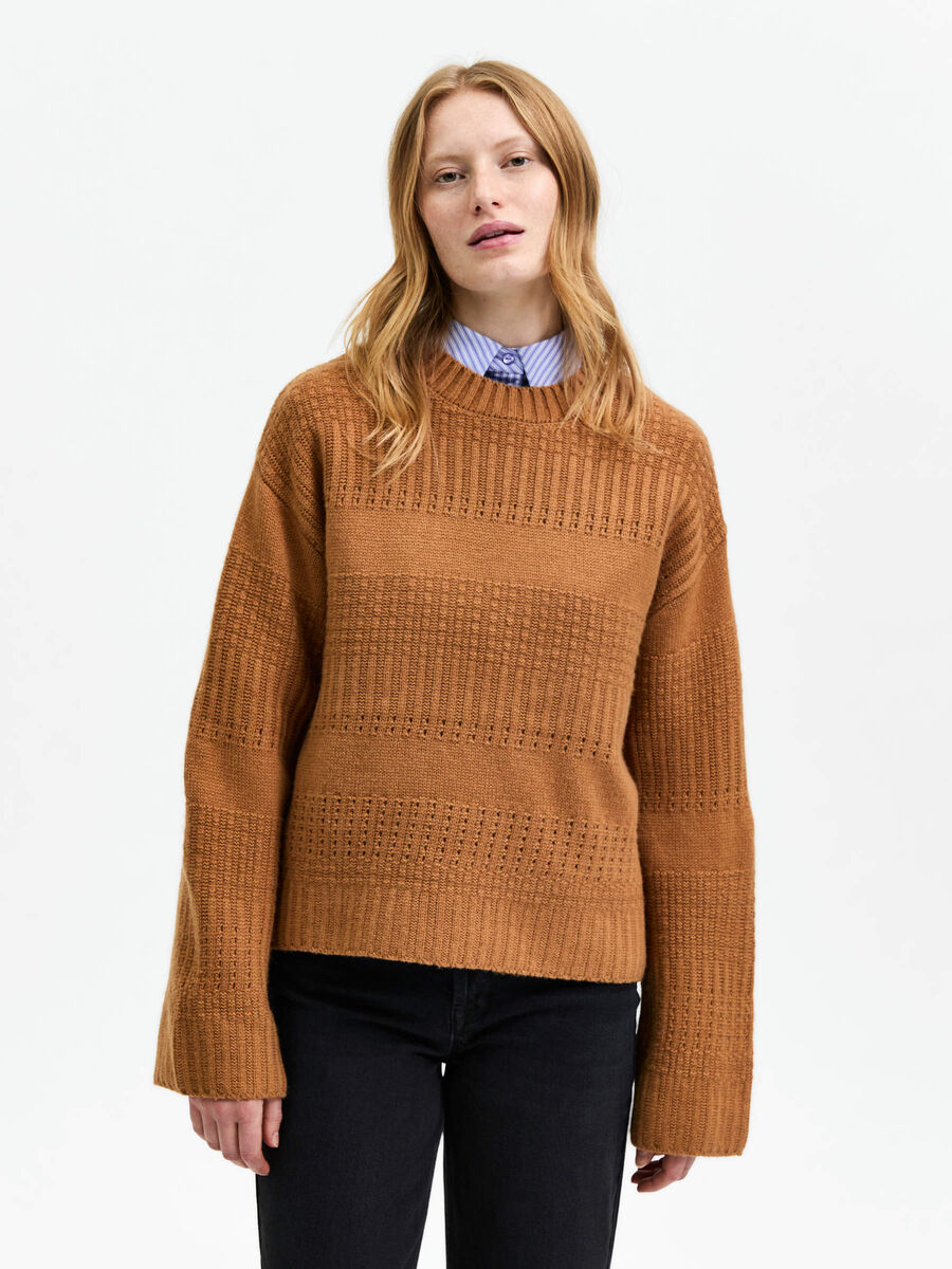 Selected CHUNKY KNITTED JUMPER, Brown Sugar, highres - 16085469_BrownSugar_003.jpg