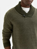 Selected SHAWL NECK KNITTED PULLOVER, Rosin, highres - 16080974_Rosin_890104_006.jpg