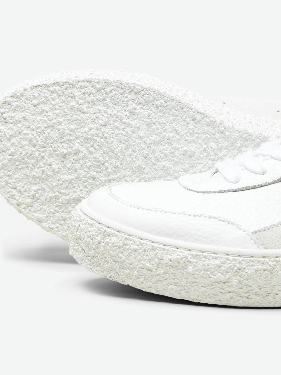 Selected LEATHER - TRAINERS, White, highres - 16064273_White_006.jpg