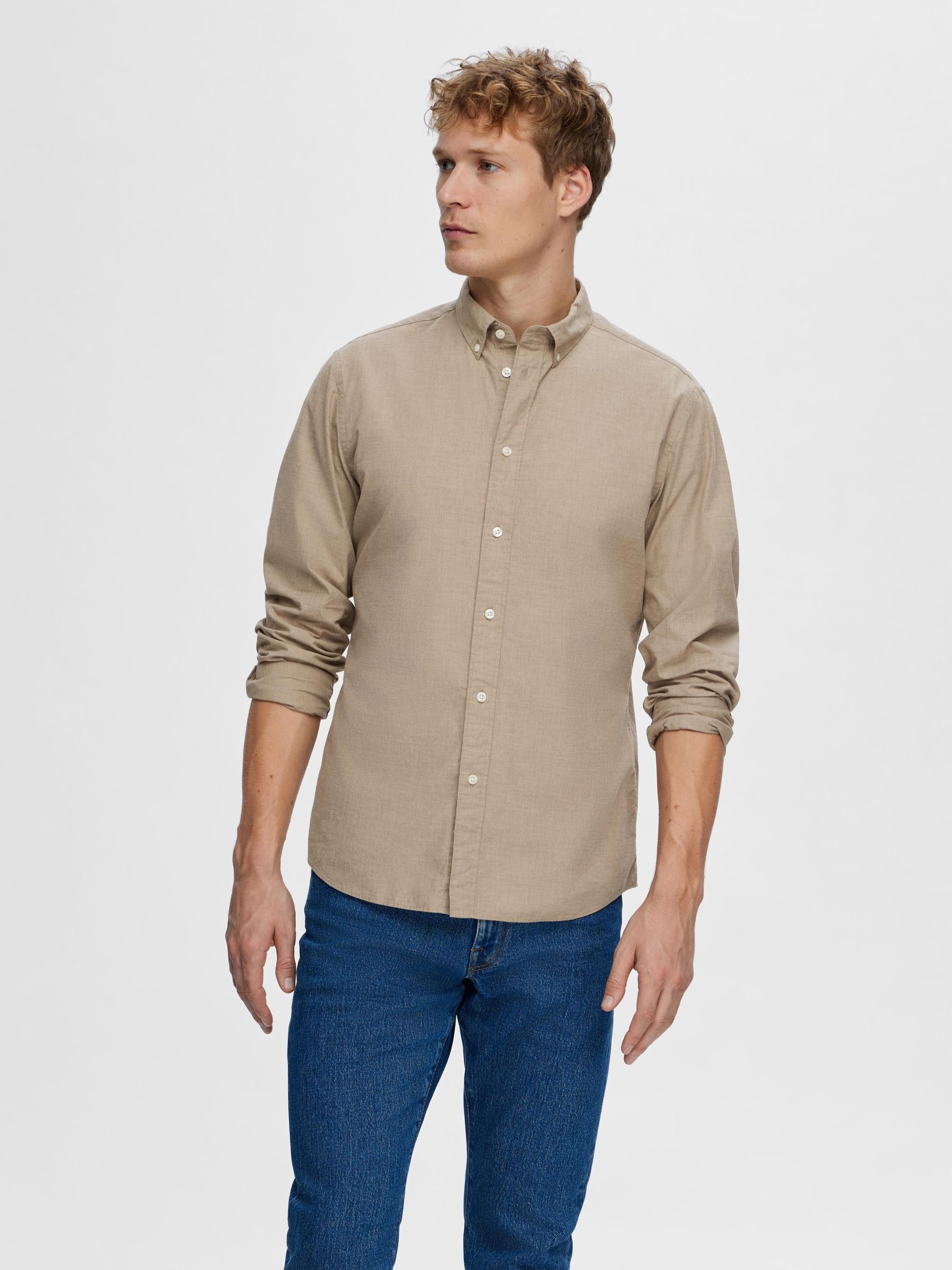 Selected homme identity store slim fit shirt