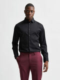 Selected COUPE SLIM CHEMISE, Black, highres - 16077346_Black_003.jpg
