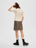 Selected SHORT-SLEEVED KNITTED TOP, Birch, highres - 16088431_Birch_004.jpg