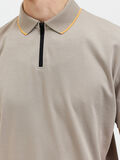Selected ZIP POLO SHIRT, Pure Cashmere, highres - 16086029_PureCashmere_006.jpg