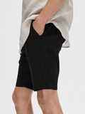 Selected SLIM-FIT CHINO SHORTS, Black, highres - 16092329_Black_006.jpg