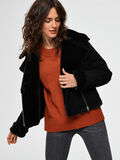 Selected CROPPED LEDERJACKE, Black, highres - 16070109_Black_008.jpg