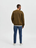 Selected IMPRIMÉ SWEAT-SHIRT, Dark Olive, highres - 16085674_DarkOlive_004.jpg