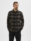 Selected CHECKED LONG SLEEVED SHIRT, Forest Night, highres - 16080836_ForestNight_876193_003.jpg
