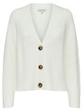 Selected ORGANIC COTTON - KNITTED CARDIGAN, Snow White, highres - 16066065_SnowWhite_001.jpg