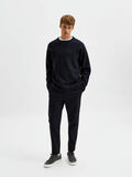 Selected CREW NECK KNITTED PULLOVER, Anthracite, highres - 16081042_Anthracite_005.jpg