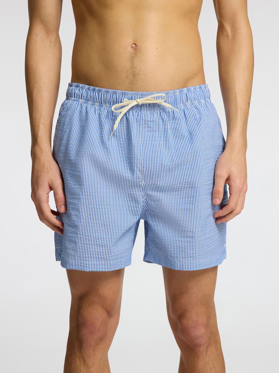 Selected SEERSUCKER BADESHORTS, Nautical Blue, highres - 16089429_NauticalBlue_1024762_003.jpg