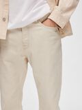 Selected ORGANIC COTTON STRAIGHT FIT JEANS, Ecru, highres - 16088020_Ecru_006.jpg