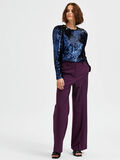 Selected FORMAL WIDE-LEG TROUSERS, Potent Purple, highres - 16088437_PotentPurple_008.jpg