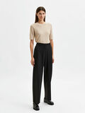 Selected FORMAL HIGH WAISTED TROUSERS, Black, highres - 16083306_Black_005.jpg