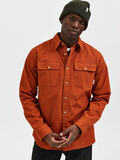 Selected STRUCTURED OVERSHIRT, Bombay Brown, highres - 16085805_BombayBrown_008.jpg