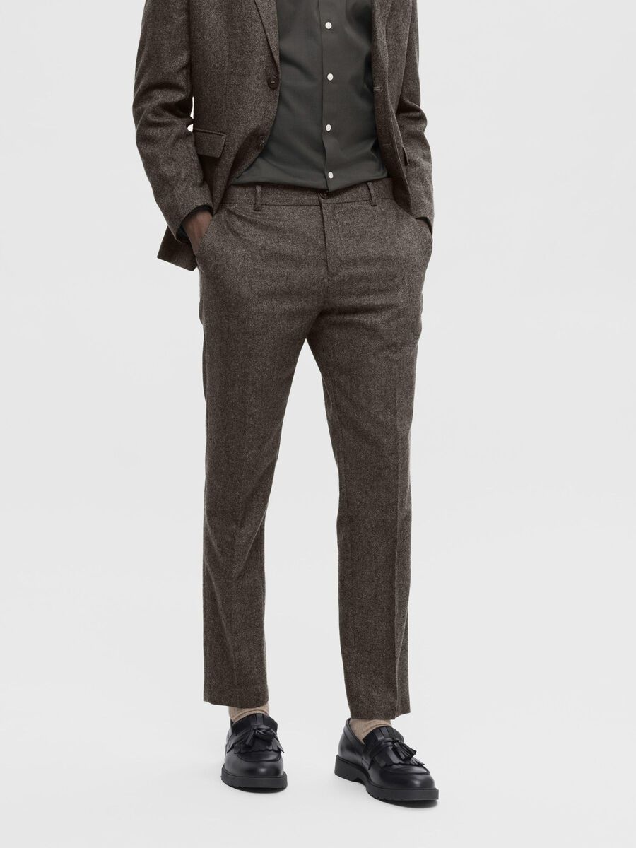 Selected SLIM FIT ANZUGHOSE, Brownie, highres - 16090346_Brownie_003.jpg