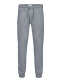 Selected BIOLOGISCH KATOEN SELECTED STANDARDS SWEATPANTS, Medium Grey Melange, highres - 16080132_MediumGreyMelange_001.jpg