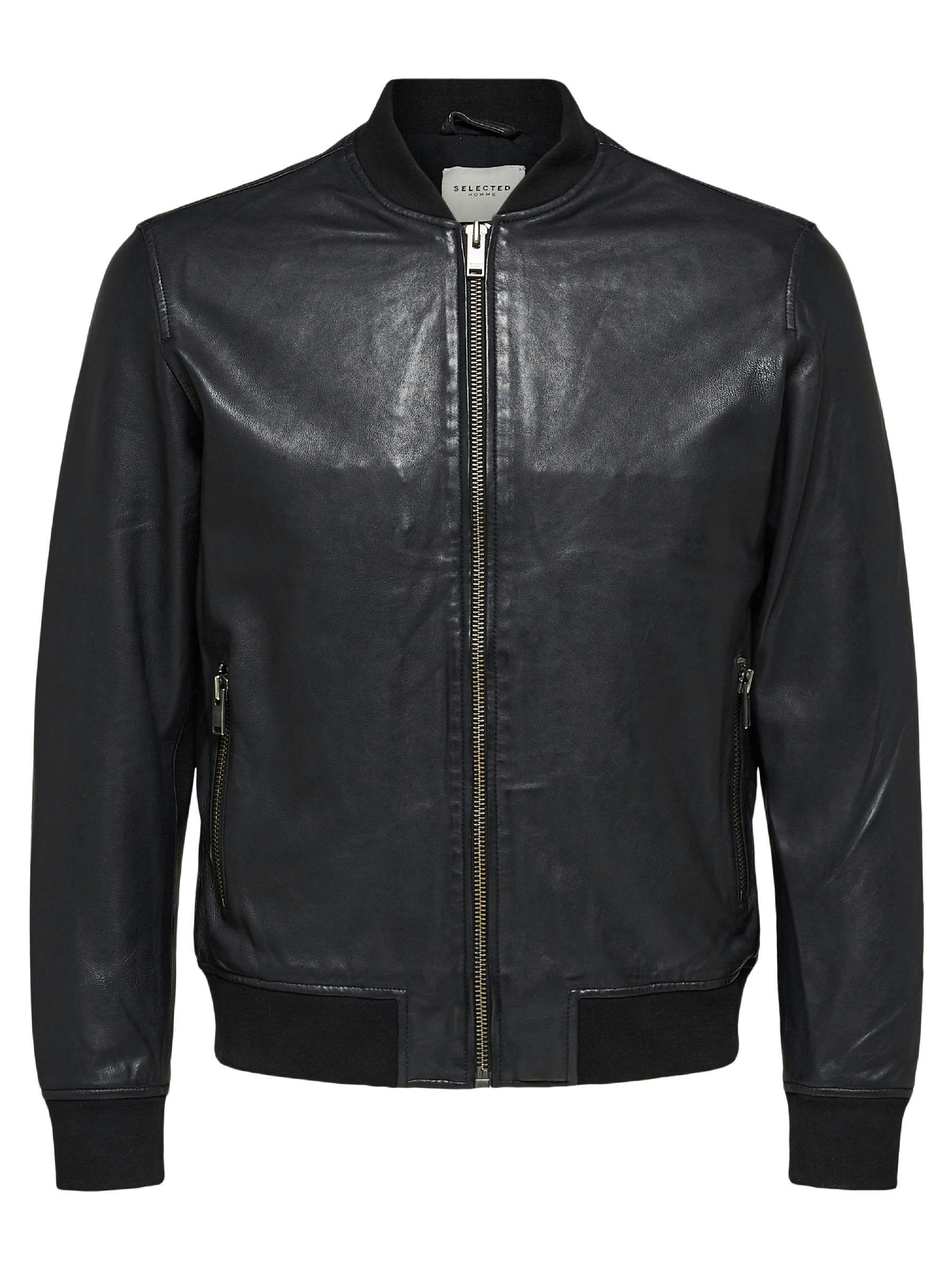 Selected homme lamb leather jacket clearance