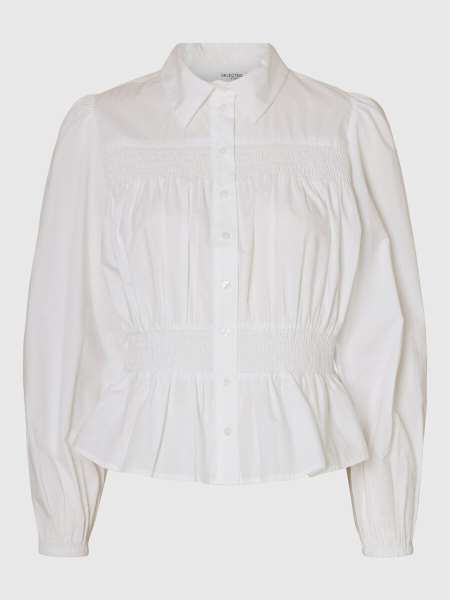 Selected LANGARM GESMOKTES OBERTEIL, Bright White, highres - 16097363_BrightWhite_001.jpg