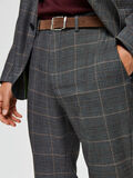 Selected SLIM FIT CHECKED SUIT TROUSERS, Grey, highres - 16075086_Grey_786554_006.jpg