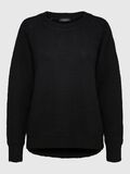 Selected MANCHES LONGUES PULL EN MAILLE, Black, highres - 16074482_Black_001.jpg