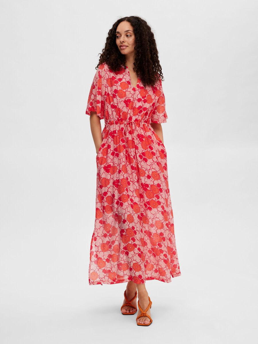 Selected ESTAMPADO FLORAL VESTIDO MIDI, Hibiscus, highres - 16090723_Hibiscus_1051699_003.jpg