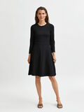 Selected A-LINE COMFORT STRETCH DRESS, Black, highres - 16079882_Black_005.jpg