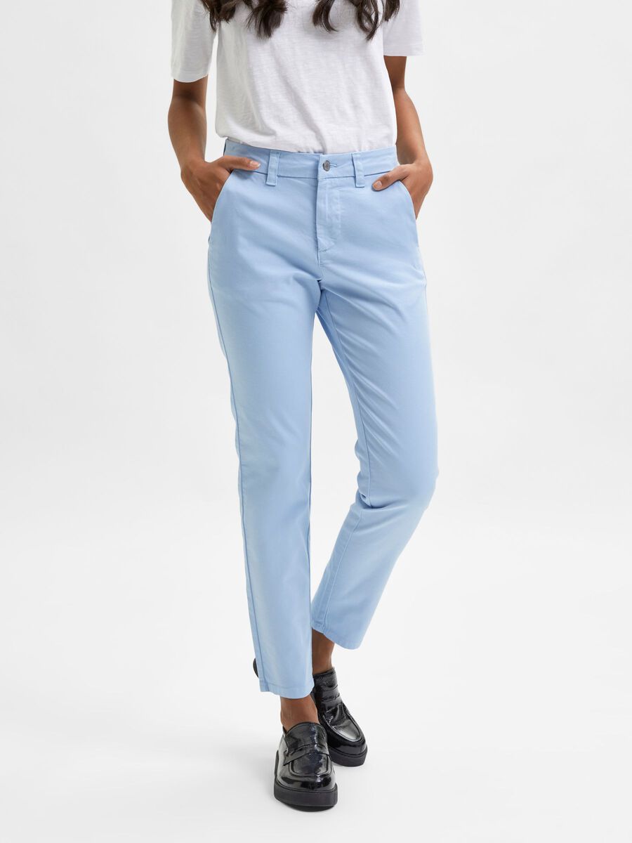 Selected TAPERED FIT COMFORT STRETCH TROUSERS, Blue Bell, highres - 16079570_BlueBell_003.jpg