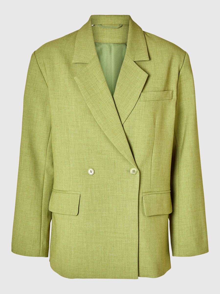 Selected RELAXED FIT ZWEIREIHIGER BLAZER, Cardamom Seed, highres - 16095339_CardamomSeed_1135432_001.jpg