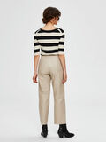 Selected HIGH-WAIST LEREN BROEK, Silver Lining, highres - 16068538_SilverLining_004.jpg