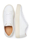 Selected LEATHER - TRAINERS, White, highres - 16058578_White_005.jpg