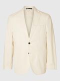 Selected 100% COTTON BLAZER, Egret, highres - 16097639_Egret_001.jpg