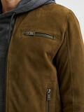 Selected SUEDE LEATHER JACKET, Olive Night, highres - 16079414_OliveNight_006.jpg