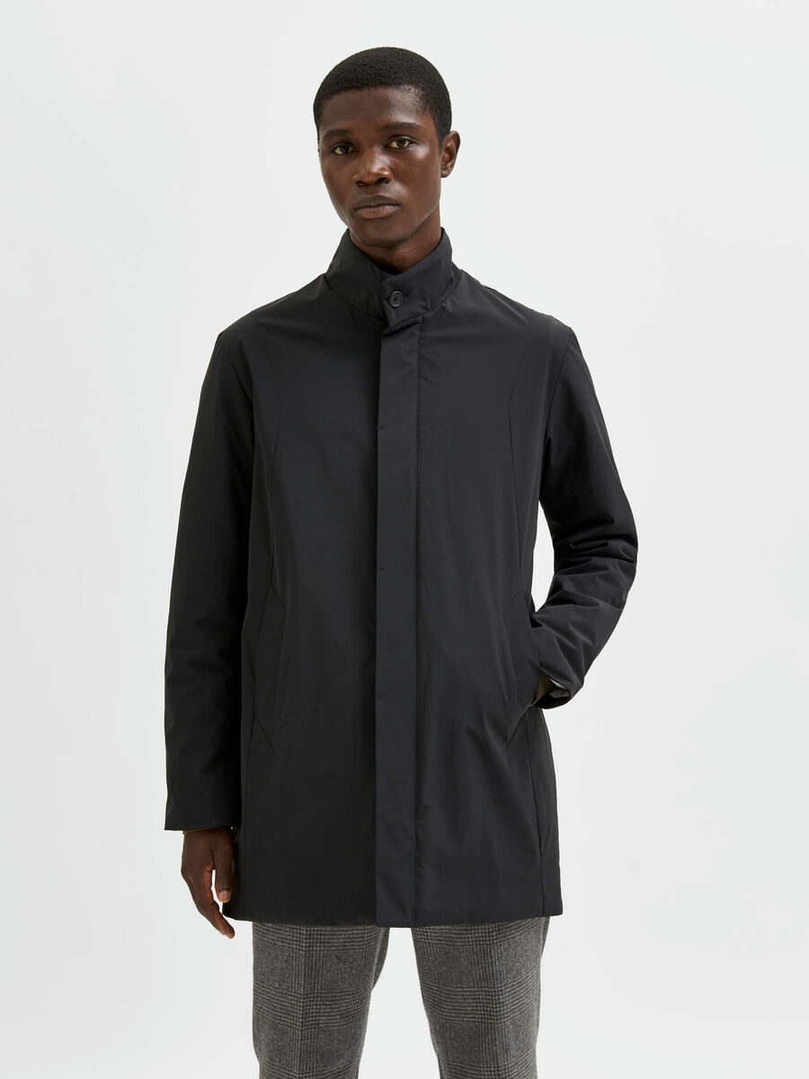 Selected NYLON BIL FRAKKE, Black, highres - 16079370_Black_003.jpg