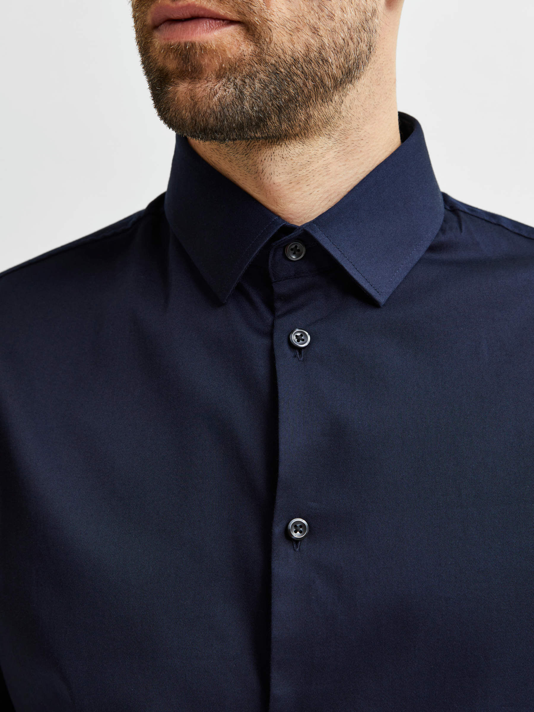Selected homme slim fit hot sale shirt