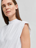 Selected SHOULDER PAD MOCK NECK TOP, Bright White, highres - 16077138_BrightWhite_006.jpg