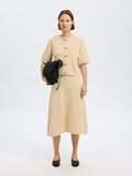 Selected SHORT SLEEVED KNITTED CARDIGAN, Birch, highres - 16097491_Birch_005.jpg