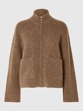 Selected WOOL BLEND CARDIGAN, Coca Mocha, highres - 16091220_CocaMocha_1062011_001.jpg
