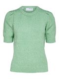 Selected PUFFÄRMEL STRICKOBERTEIL, Absinthe Green, highres - 16090455_AbsintheGreen_1043267_001.jpg