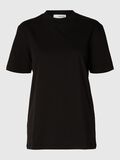 Selected CUELLO CISNE CAMISETA, Black, highres - 16092428_Black_001.jpg