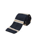 Selected RECYCLED POLYESTER BOX TIE, Dark Navy, highres - 16072643_DarkNavy_740514_001.jpg