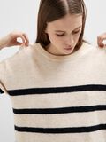 Selected SHORT-SLEEVED KNITTED TOP, Birch, highres - 16093048_Birch_1113339_008.jpg
