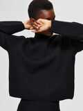Selected CROPPED BOXY FIT PULLOVER, Black, highres - 16075483_Black_008.jpg