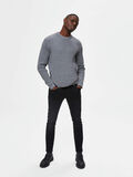 Selected GERIBDE CREW-NECK SWEATER, Anthracite, highres - 16075213_Anthracite_791270_005.jpg