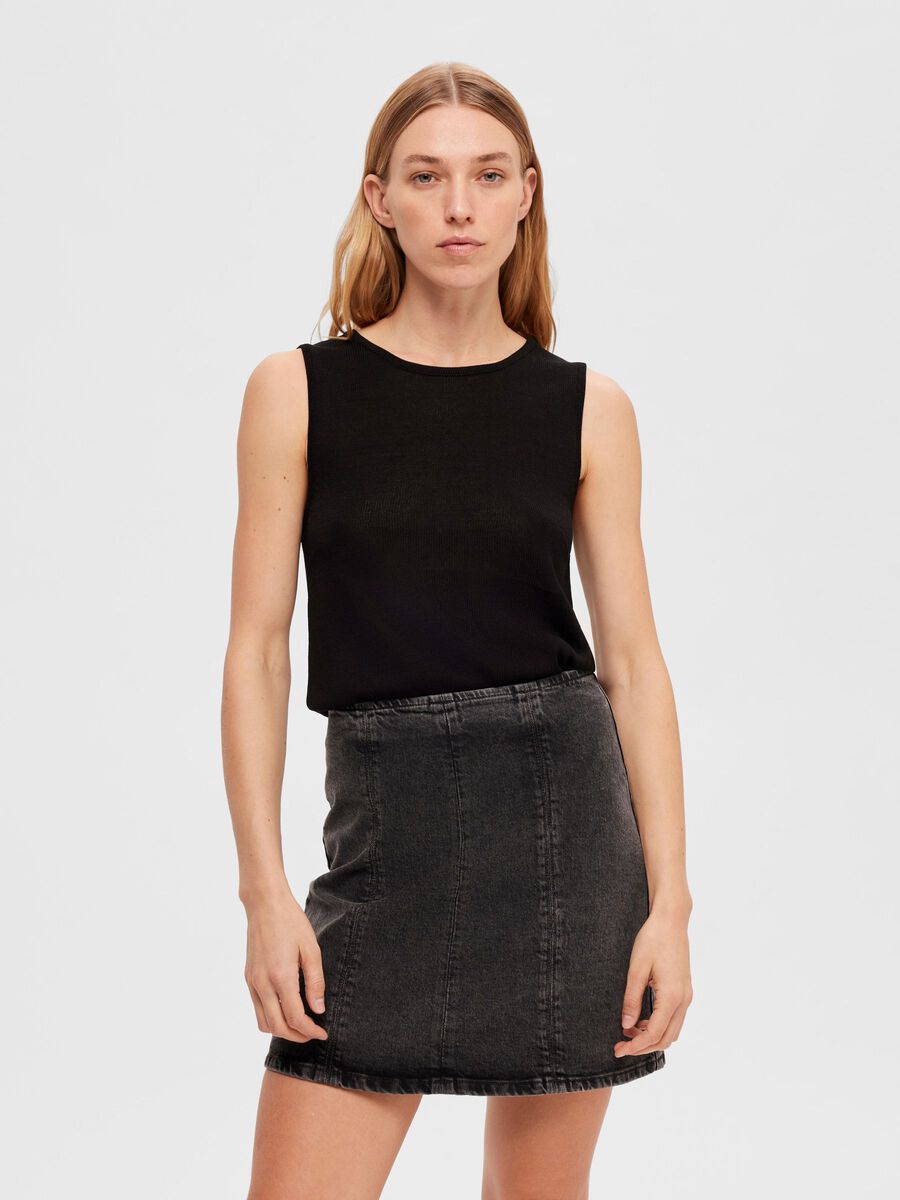 Selected RELAXED FIT STRICKOBERTEIL, Black, highres - 16073273_Black_003.jpg