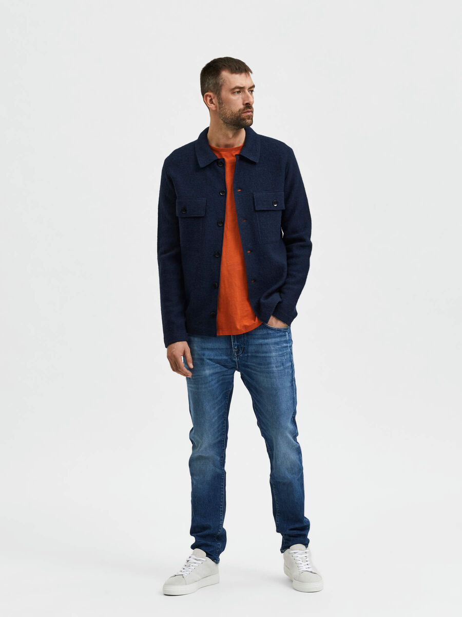 Selected WOOL OVERSHIRT, Dark Sapphire, highres - 16085135_DarkSapphire_005.jpg