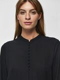 Selected CUT-AWAY COLLAR - SHIRT, Black, highres - 16068932_Black_006.jpg