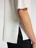 Selected VISCOSE BLEND LOOSE  T-SHIRT, Snow White, highres - 16050217_SnowWhite_006.jpg