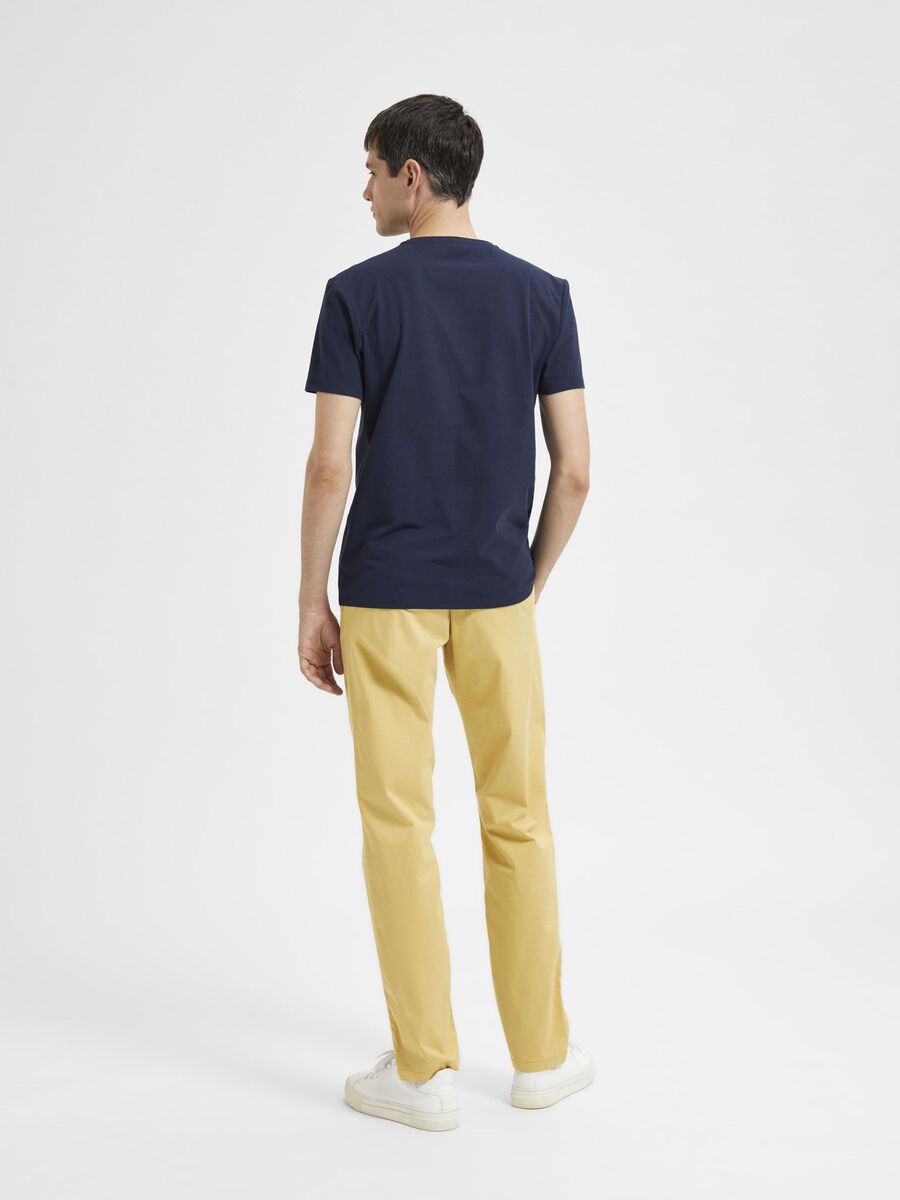Selected CLASSIQUE T-SHIRT, Navy Blazer, highres - 16087852_NavyBlazer_004.jpg